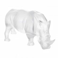 Coupon ⭐ Lalique Nashorn Klar 'Rhinocéros' ⌛