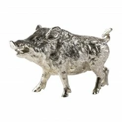 Bestes Angebot 👏 BSE Products Wildschwein Medium 14x9 Cm Sterlingsilber 👏