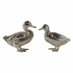 Auslauf 🔔 BSE Products Entenpaar Klein Sterlingsilber Massiv 🤩