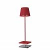 Angebote 🔥 Sompex Tischlampe LED 38 Cm Dimmbar Rot 🎁