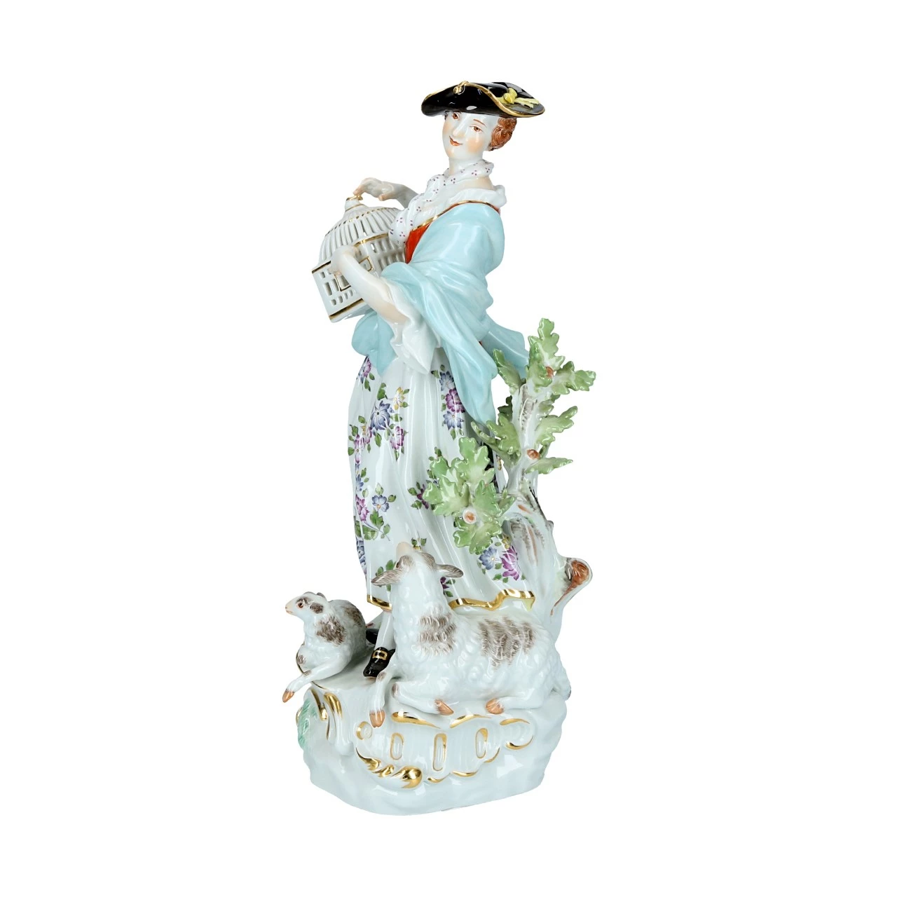 Schlussverkauf 🔔 Meissen Schäferin Mit Schaf 👍 2 Schlussverkauf 🔔 Meissen Schäferin Mit Schaf 👍 – Bild 2