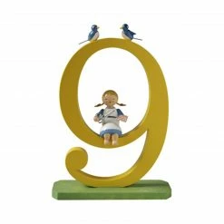 Auslauf 🧨 Wendt & Kühn Zahl 9, Mädchen M. Schere 🌟