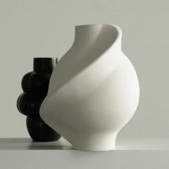 Bester Verkauf 🥰 Louise Roe Vase 22 Cm Raw White 💯 -Wendt & Kühn Shop 5712117016915 5712117016915 2