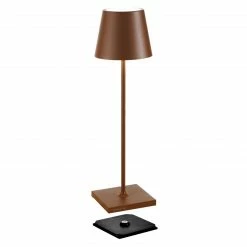 Am billigsten 😍 Zafferano Tischlampe LED 38 Cm Dimmbar Corten 🤩
