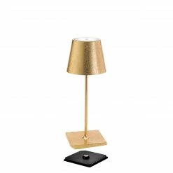 Großhandel 💯 Zafferano Tischlampe LED 30 Cm Dimmbar Gold 😉